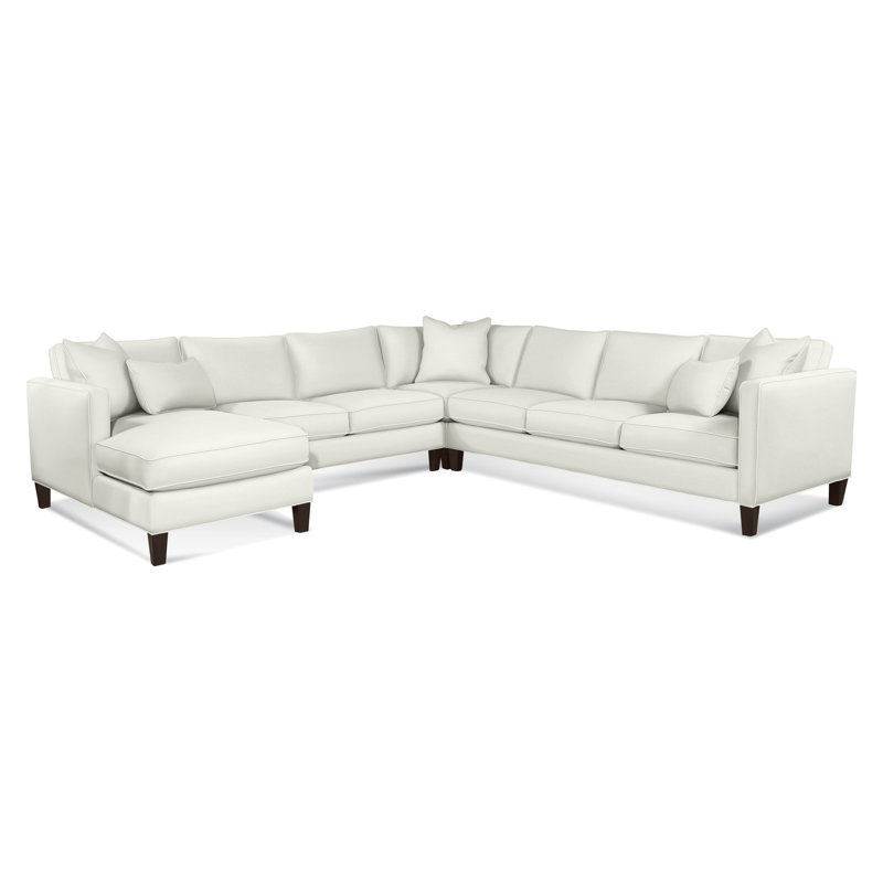 Upholstered Sectional, Java, Basic Blue; 0317-63, Left Hand Facing