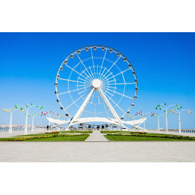 Lonsdale Baku Ferris Wheel 1 Piece Wrapped Canvas Wall Art