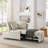 Convertible Sleeper Chair With Adjustable Backrest-992985558