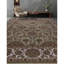 Trinity Wool Oriental Area Rug in Brown/Ivory/Green-106952280