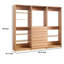 Placard de rangement modulaire autoportant 9 tablettes 2 tiroirs Dee-111734934
