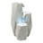 3-Tier Resin White Geometric Fountain With LED Lighting