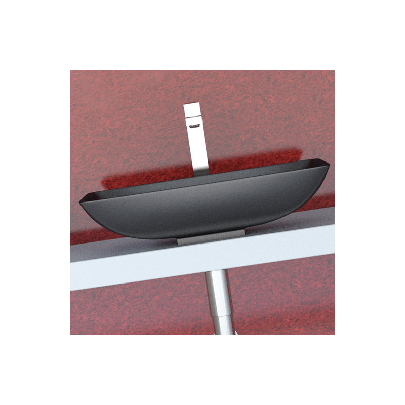 Vetro Freddo 20.5'' L Bathroom Sink