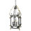 Chelsea 4 - Light Lantern Square Pendant with Wrought Iron Accents