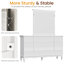 Commode 7 tiroirs avec miroir