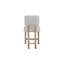 Tabouret de comptoir rembourré (ensemble de 2)