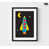 Black Framed Print with Mat