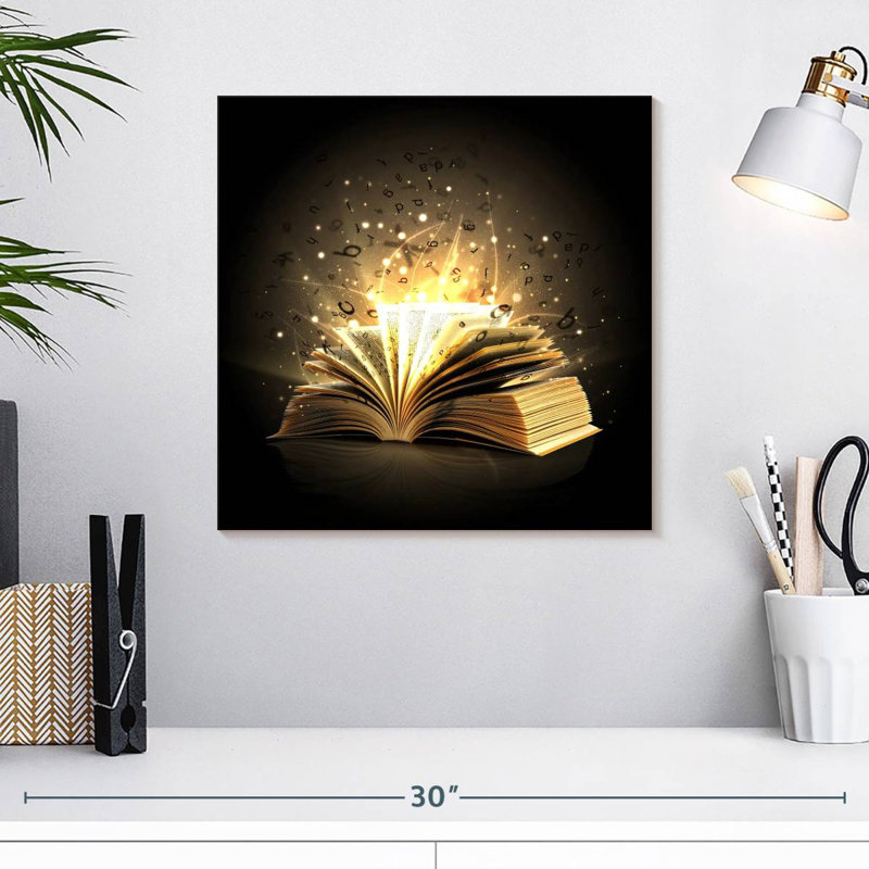 Kerner Opened Magical Book
