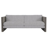 Madura 85.5" Wide Outdoor Teak Patio Sofa with Cushions