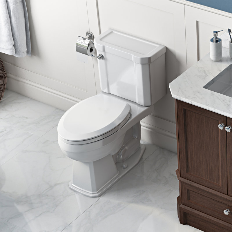 Toilette allongée deux pièces Richmond 1,28 GPF (siège inclus)