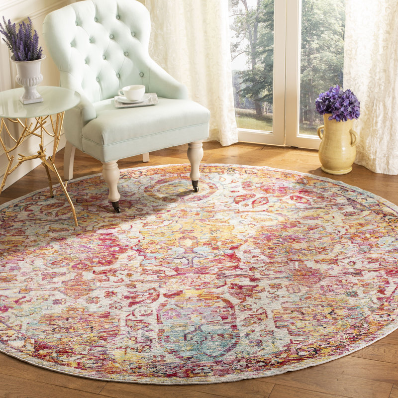 Lazaro Performance Oriental Rug, Round 7'