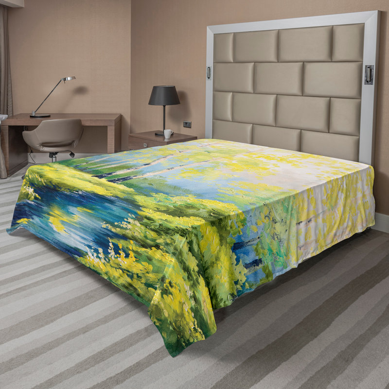 Drap plat Ambesonne, Drap plat pour très grand lit californien