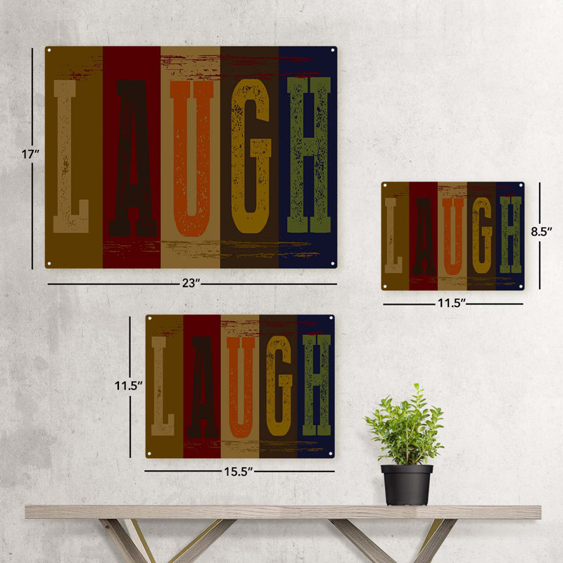 Plaque rustique, H 8,5 po x l 11,5 po x P 0,04 po