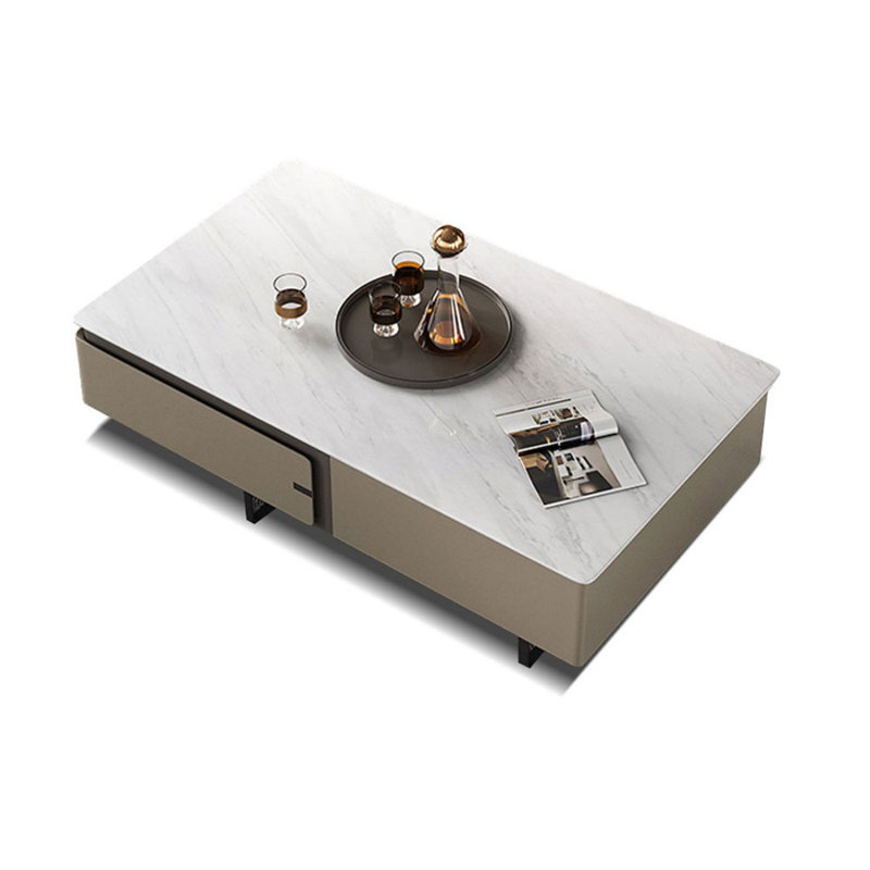 Table basse Sintered Stone, 16.14" H x 51.18" L x 27.56" W