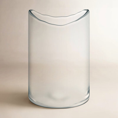 Glass Hurricane Candle Holder