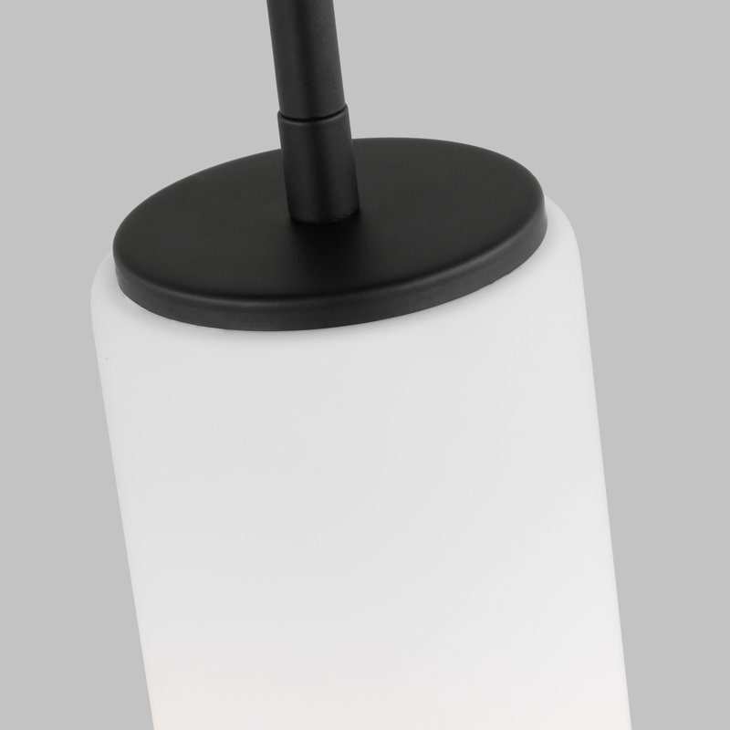 Alturas One Light Mini-Pendant from Generation Lighting , Midnight Black