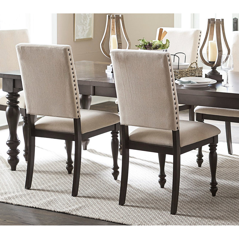 Table et chaises rembourrées Brown, 5