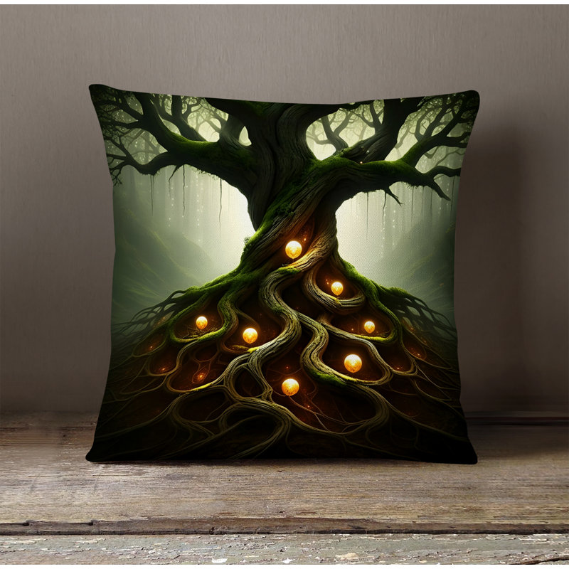 Coussin décoratif, Housse de coussin seulement - sans coussin, H 18 po x l 18 po