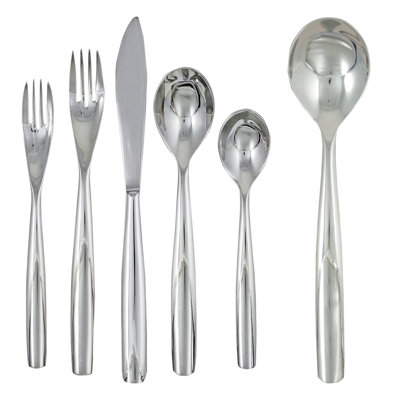 Charlton Home® Seltzer Stainless Steel Flatware Set - Service for 8