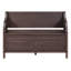 Banc de rangement multifonctionnel en bois massif avec charnière de sécurité-129443275