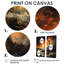 Danemark - phare lumineux - ensemble d'art mural orange - 2-114716945-114716944-114716946