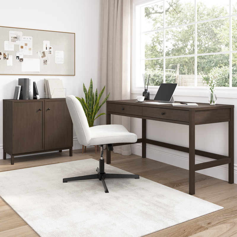 Armoire de rangement basse 2 portes Almodovar, Individuel