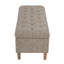 Banc de rangement rembourré à couvercle rabattable-124300378