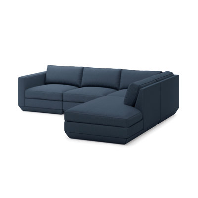 Podium Modular 4 PC Lounge Sectional A