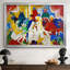 Improvisation 6 (africain) - Wassily Kandinsky - Toile tendue avec châssis, 1909-308539851-308539892-308539893