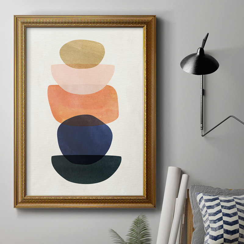 " Mod Pods II " Painting Print, 27" H x 18" W x 2.5" D