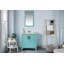 Ensemble de meuble-lavabo simple 29,5 po avec miroir Laceymae-652984179