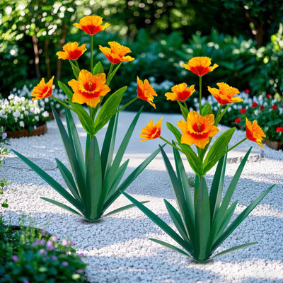 Outdoor Garden Decoration Daffodils Flowers Mexican