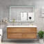 Ensemble de meuble-lavabo simple mural 60 po Azden-1970388912