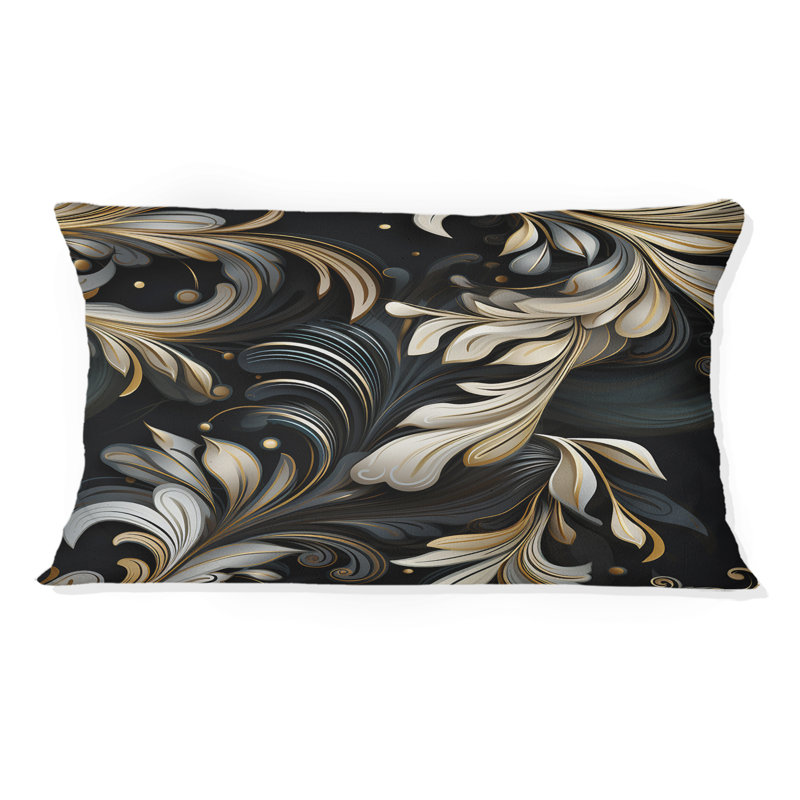 Abstract Throw Pillow
