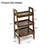 3 Tier Small Ladder Bookshelf, Freestanding Ladder Shelf With Open Storage For Living Room,Study, Home Office
