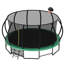 Trampoline d'extérieur 16 pi avec poteaux courbés et homologation ASTM-116252797
