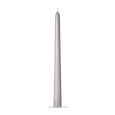 Unscented Taper Candle with Tin Holder