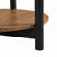 Table de bout ronde avec tablette de rangement ouverte Erim-462326803