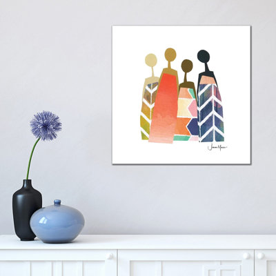 Rainbow Friends - Wrapped Canvas Print