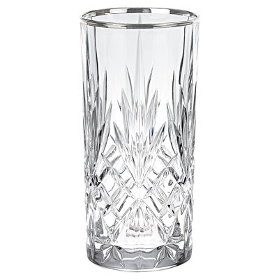 Reagan 11 oz. Crystal Highball Glass Set