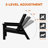 Adjustable HDPE All Weather Outdoor Adirondack Chair-1688079882
