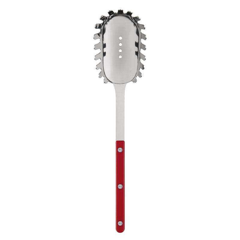 Bistrot Solid Pasta Scoop, Red