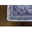 Tapis luxueux 100% polyester 5,2 x 7,5 pi, hauteur des poils de 0,4 po | Antibactérien, points antidérapants en PVC, lavable à la machine | Élégante impression numérique en 3D, parfaite pour le décor du salon et de la chambre à coucher-1828222059