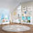 RiverRidge Kids Catch-All Playroom 35in Toy Storage Organizer with 3 Cubbies and 2 Storage Compartments-92675689