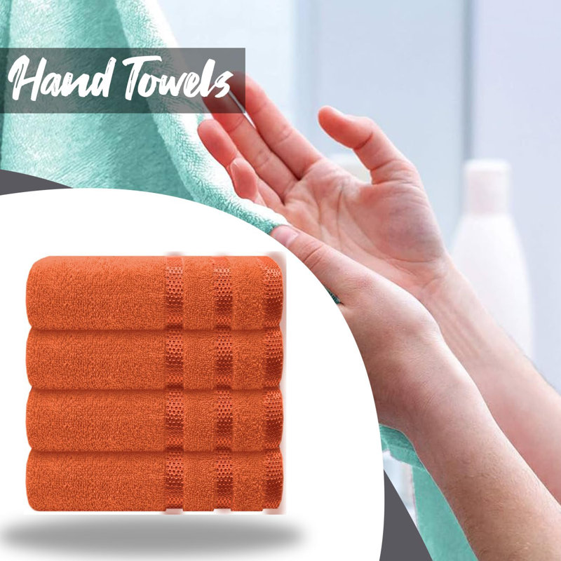 Michiharu Premium Hand Towel, Orange