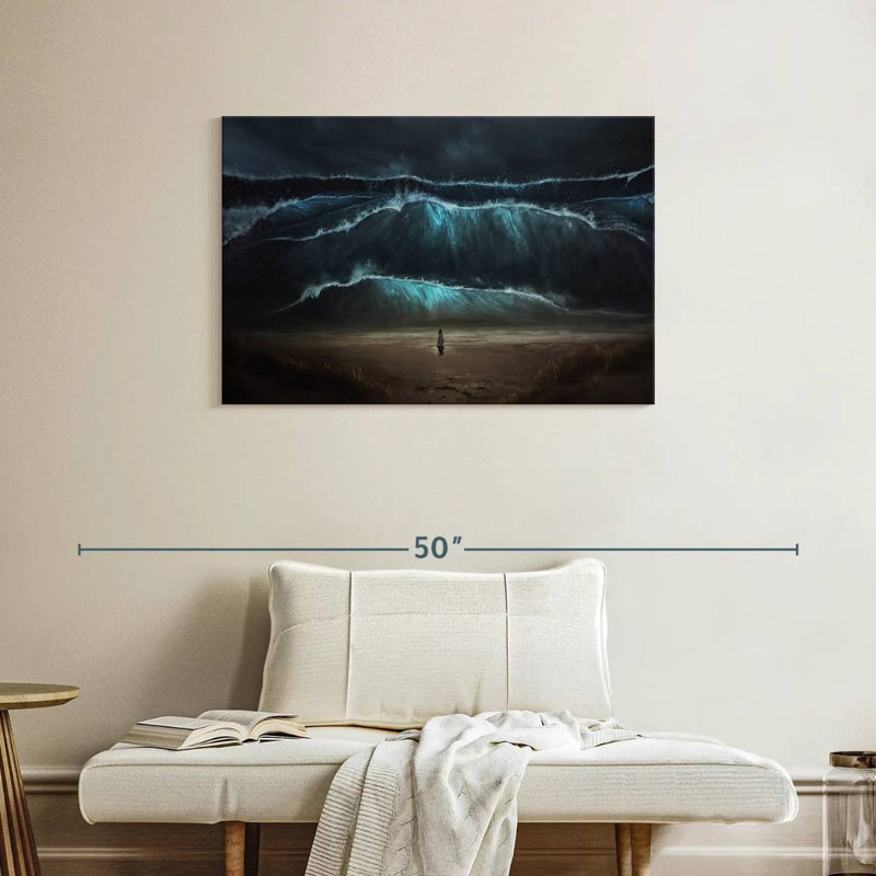 Gillard Tidal Wave, 24" H x 36" W