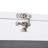 Annalie Writing Desk with Power Outlet