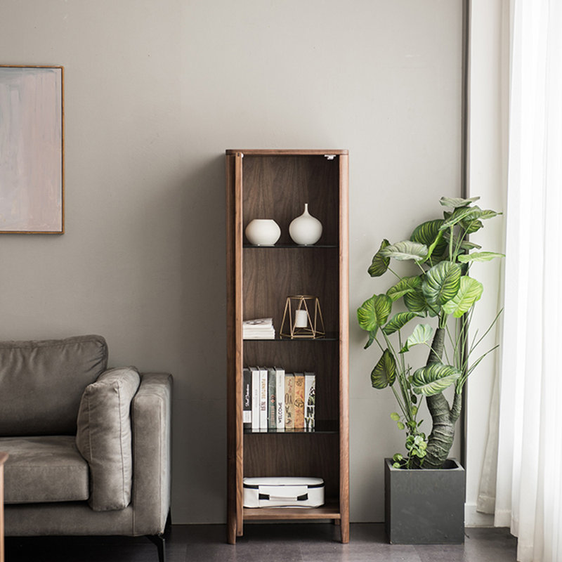 Light luxury small bookcase
