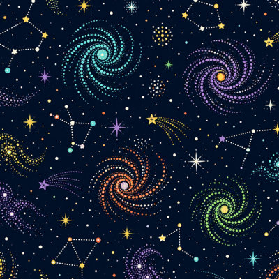 Peel and Stick Wallpaper Galaxy seamless deep violet colorful nebula Contact Paper Removable Self Adhesive Wall Mural Wall Decor for Bedroom Kitchen Cabinets 17.7in x 118in
