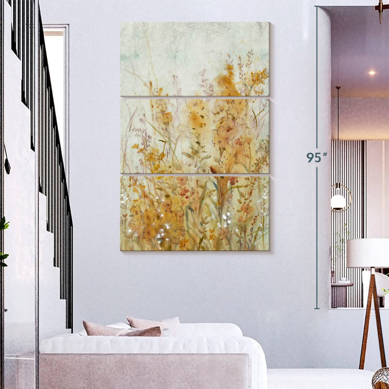 Spring Time II, 74" H x 48" W